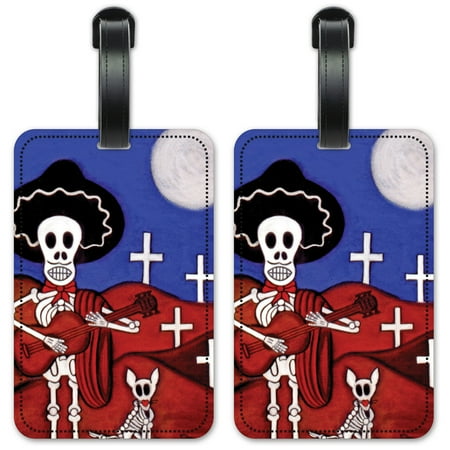 Companeros - Luggage ID Tags / Suitcase Identification Cards - Set of 2