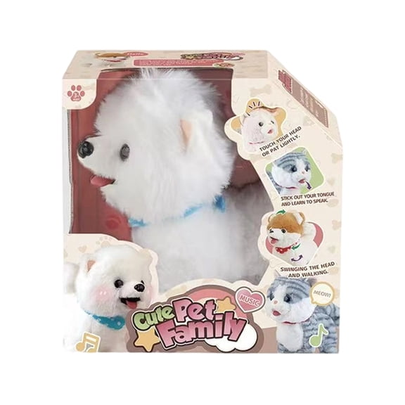 Companion Animal Electric Pet Toy Simulation Voice Activation Kids Plush Robot