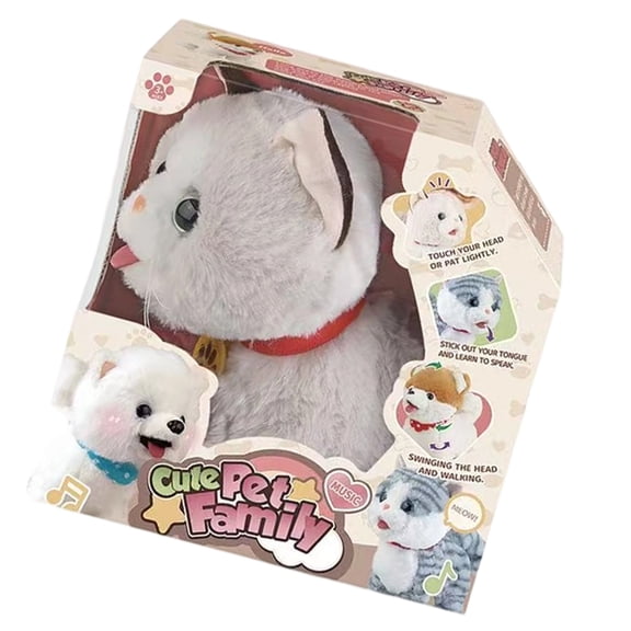 Companion Animal Electric Pet Toy Simulation Voice Activation Kids Plush Robot