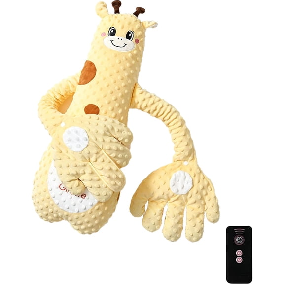 Companion Plush Patting Pillow, Cute Animal Cuddle Pillow,Soft Plush Pillow With Gentle Patting Motion, 3 Speed Settings for Home And Travel
