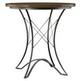 Company 36" Adele Round Counter Kitchen Dining Table, Arched Metal