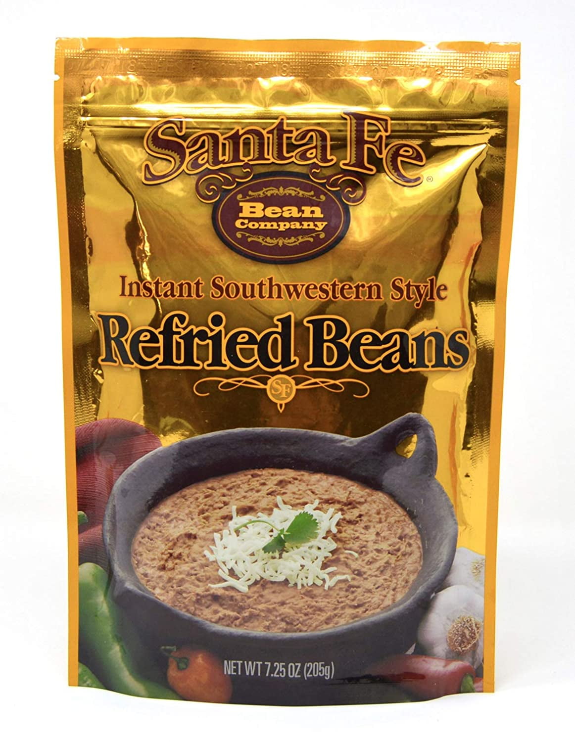 Company Instant Southwestern Style Refried Beans 7.25Ounce (Pack of 8