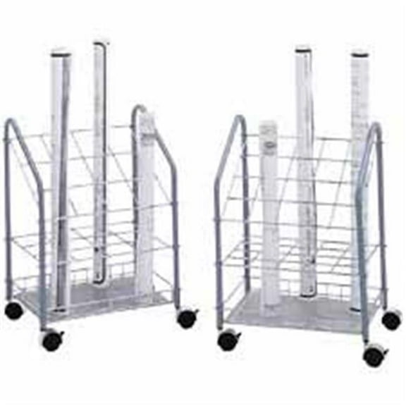 Company  Roll File- 12 Slots- 18-.38in.x14-.13in.x23-.38in.- Light Gray