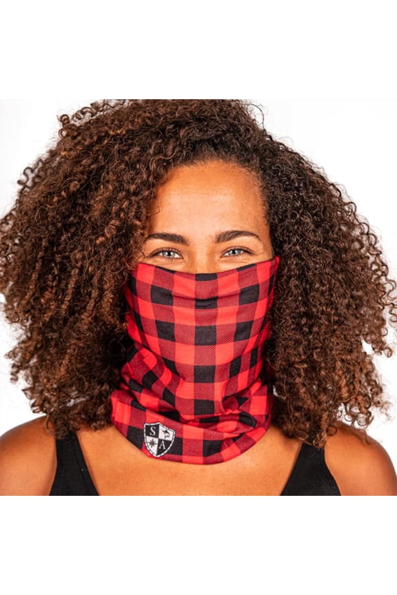 Company Single Uv Face Shield | 30+ Multipurpose Neck Gaiter Balaclava For Adults