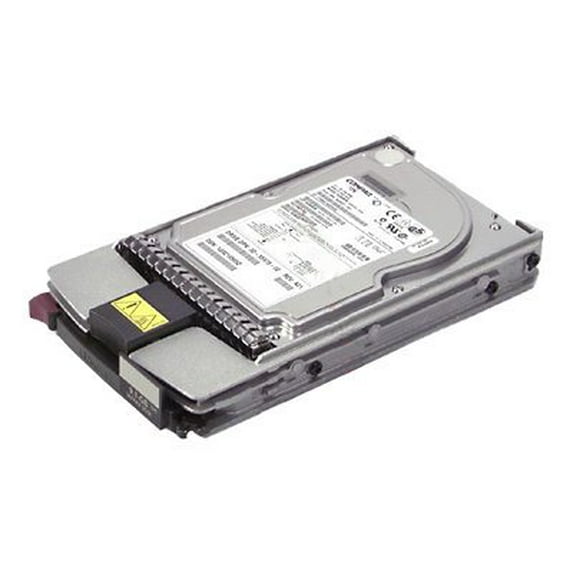 Compaq - Hard drive - 9.1 GB - hot-swap - 3.5" - Ultra2 Wide SCSI - 80 pin Centronics (SCA-2) - 10000 rpm