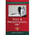 thumbnail image 1 of Comparative Drama Conference Text &amp; Presentation, 2017, Book 14, (Paperback), 1 of 1