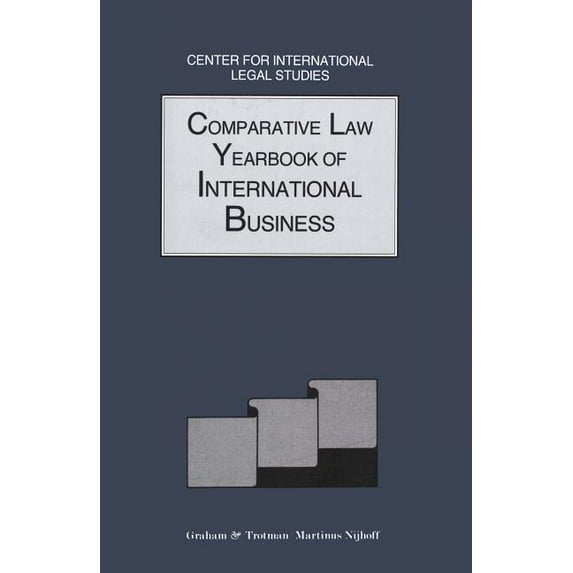 Comparative Law Yearbook Series Set Comparative Law Yearbook of International Business 1994, (Hardcover)