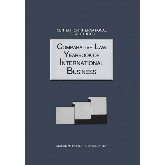 Comparative Law Yearbook Series Set Comparative Law Yearbook of International Business 1993, (Hardcover)