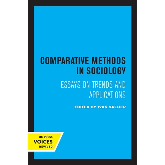 Comparative Methods in Sociology : Essays on Trends and Applications (Edition 1) (Paperback)