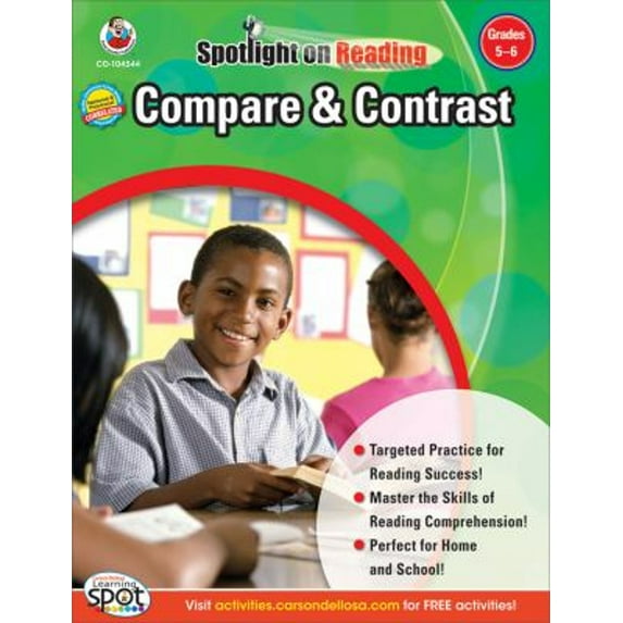 Pre-Owned Compare Contrast, Grades 5 - 6 Paperback Instructional