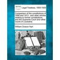 thumbnail image 1 of Comparison of the Constitutions of 1898 and 1913 : And Other Articles Relating to Former Constitutions and the Supreme Court and Other Courts of Louisiana. (Paperback), 1 of 1