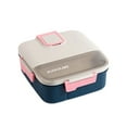 thumbnail image 1 of Compartment Lunch Box (Bento Box, Divided Food Container), Gray Compartment Lunch Box, Reusable Salad Box with Utensils Leakproof, Compartment Lunch Box, Bento Set, Divided Container, Lunch, 1 of 9