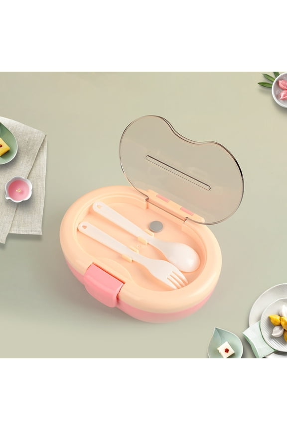 Compartment Lunch Box Food Grade Material Lunch Box Microwaveable Lunch Box
