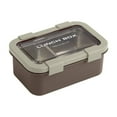 thumbnail image 1 of Compartment Lunch Box, Stainless Steel Insulation Bento Container with Rice Divider, Temperature Lightweight, Portable Meal Prep Container, Leakproof, 1 of 6