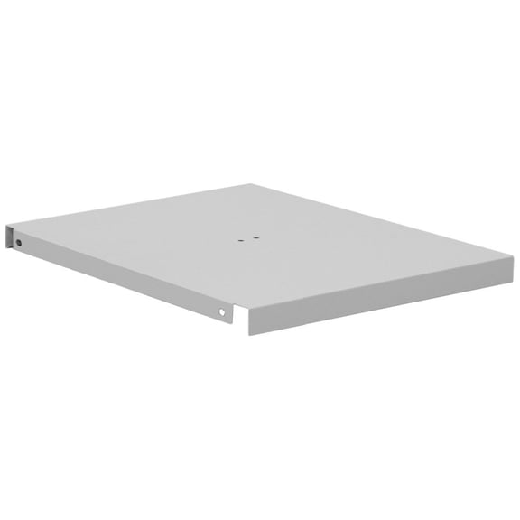 Compartment Shelf - for 18 Inch Deep Extra Wide Metal Locker - Gray