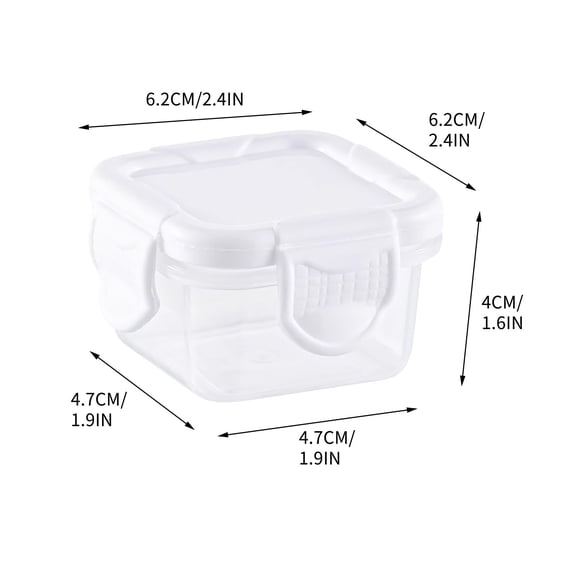 Compartment Storage Box for Baby Food with Sealed Lid, Multi-Functional Design for Freshness, Portable Food Storage Bags for Travel and Home Use