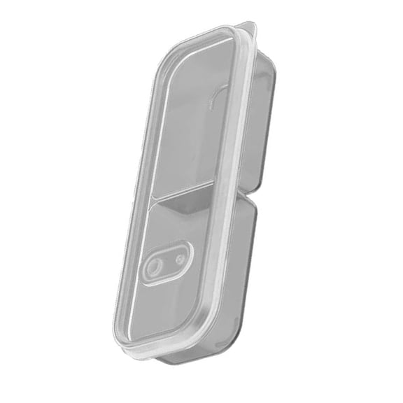 Compartmentalized Organiser With Odor Resistant Lid Transparency Plastic Box For Snacks Lunch Organization