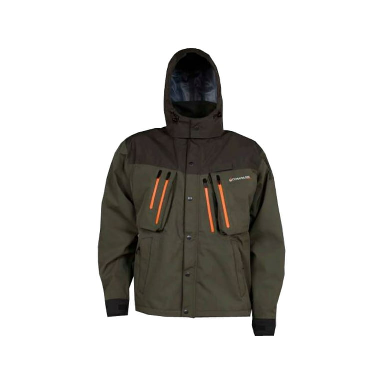 Compass 360 Point Guide Wading Jacket Men s Taupe Stone Large SG23185 8485