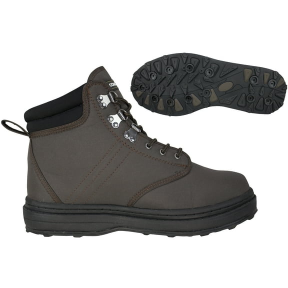 Compass 360 by SJK Stillwater II™ Cleated Wading Shoes 11 Dark Brown