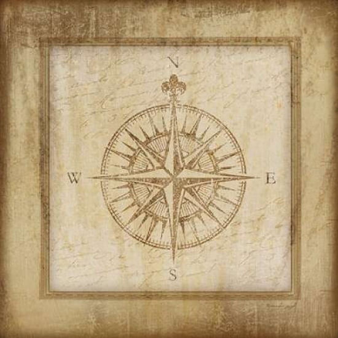 Compass Canvas Art - Jennifer Pugh (24 x 24)
