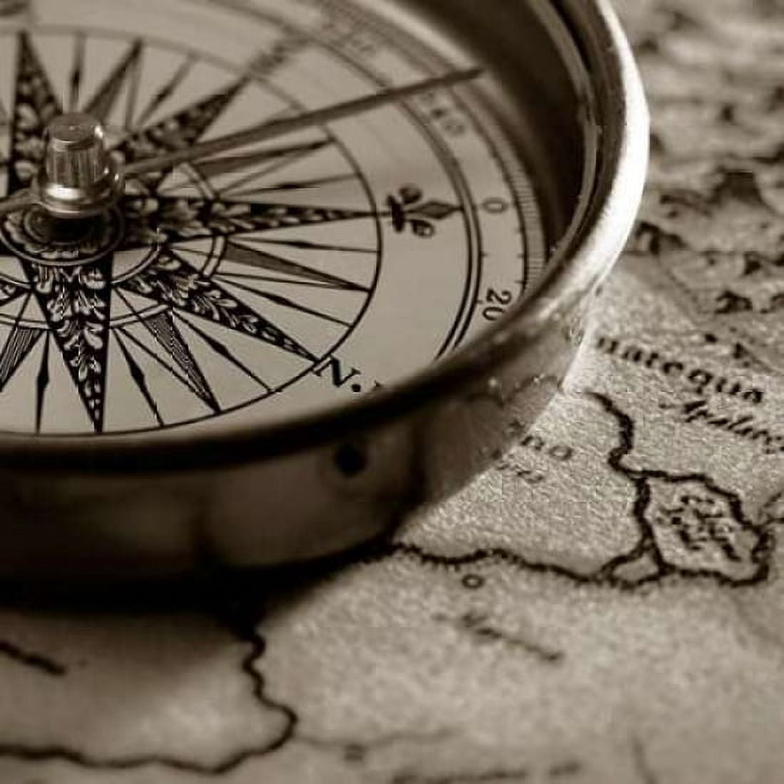 Compass Canvas Art - PhotoINC Studio (24 x 24)