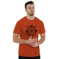 thumbnail image 1 of Compass Diamond Symbolic Spiritual Plus Size Crewneck Graphic Tee Shirt Brisco Brands 2X, 1 of 5