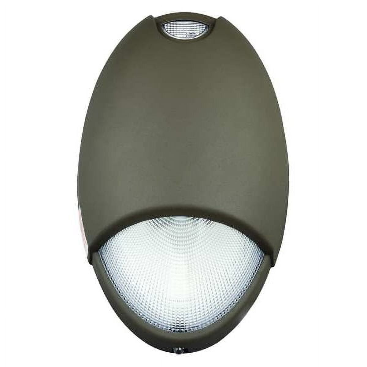 Brown Aluminum LED Emergency Light with Nickel Cadmium Battery