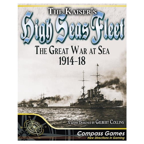 Compass Games CPA1170 The Kaisers High Seas Fleet Board Game