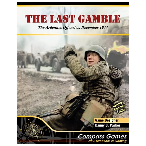 Compass Games The Last Gamble: The Ardennes Offensive, December 1944