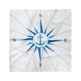thumbnail image 1 of Compass Head Scarf, Blue Windrose Anchor, Head Wrap, 3 Sizes, by Ambesonne, 1 of 2