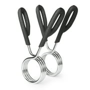Compass Health 2" Quick Release Chrome Clamp Lock Exercise Collar (2 Piece)