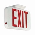 thumbnail image 1 of Compass LED Lighted Exit Sign, Black, 1 or 2 Face(s), LED, Nickel Cadmium CCRGB, 1 of 2
