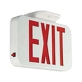 thumbnail image 1 of Compass LED Lighted Exit Sign, Black, 1 or 2 Face(s), LED, Nickel Cadmium CCRGB, 1 of 2