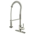 thumbnail image 1 of Compass Manufacturing 192-6474 Casmir Single Handle Faucet - Brushed Nickel, 1 of 1