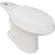 Compass Manufacturing Baltic White Elongated 17 In. Comfort Height Toilet Bowl