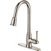 Compass Manufacturing Brookfield 5129 Kitchen Faucet - Pack of 2   Single-Handle Lever Control, Standard US Kitchen Rough-In