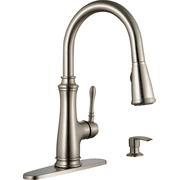 Compass Manufacturing Brookfield 5165 Kitchen Faucet - Single Pack   Single-Handle Lever Control, Standard US Kitchen Rough-In