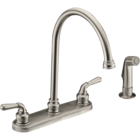 Compass Manufacturing Brookfield 5202 Kitchen Faucet - Pack of 12 Single-Handle Lever Control, Standard US Kitchen Rough-In
