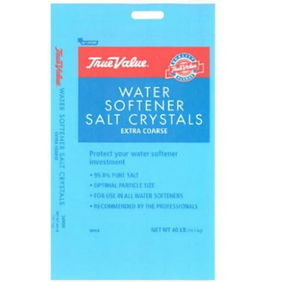 Compass Minerals 40 lbs True Value Water Conditioning Salt Crystals