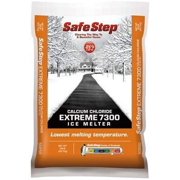 Compass Minerals Safe Step 7300 Calcium Chloride Ice Melt Pellets - Pack of 48