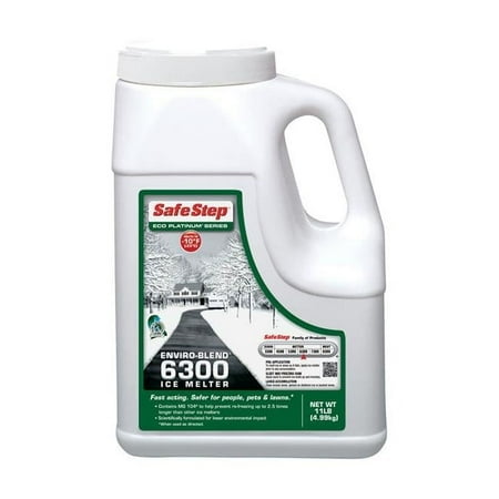 Compass Minerals America 56811 11 lbs Safe Step Enviro Ice Melt Blend Jug Pack of 4