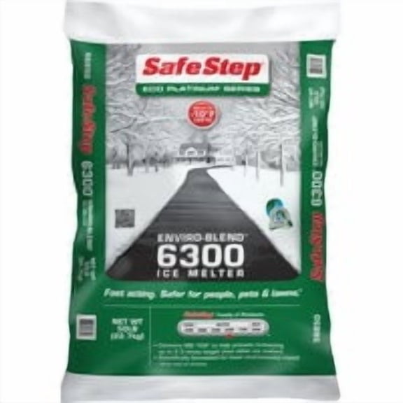 Compass Minerals Safe Step Enviro-Blend 6300 Ice Melt - Pack of 7