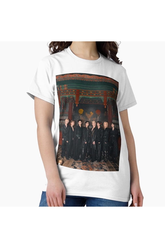 Compass SKZOO Divine Korea World Tour Fan Art Version H T-Shirt