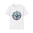thumbnail image 1 of Compass T Shirt, Compass Shirt, Shirt with Compass, Navigator Shirt, 1 of 86