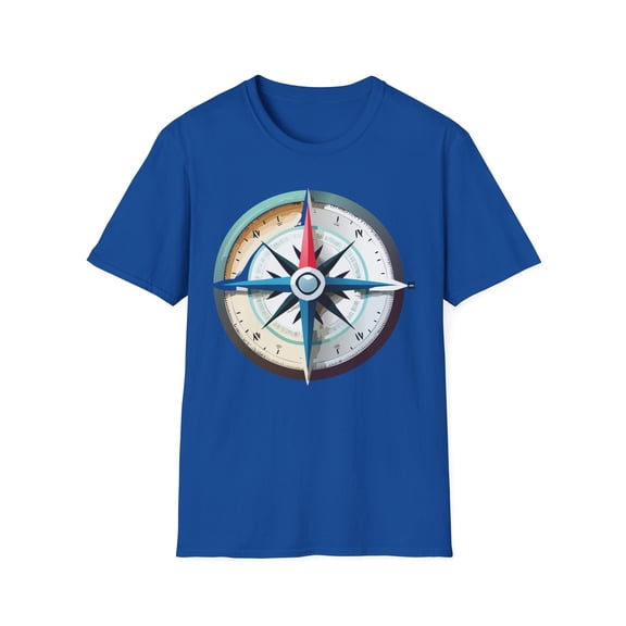 Compass T Shirt, Compass Shirt, Shirt with Compass, Navigator Shirt