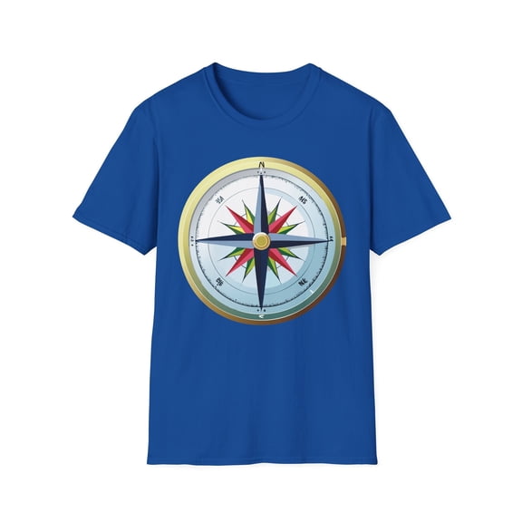 Compass T Shirt, Compass Shirt, Shirt with Compass, Navigator Shirt