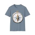 thumbnail image 1 of Compass T Shirt, Compass Shirt, Shirt with Compass, Navigator Shirt, 1 of 86
