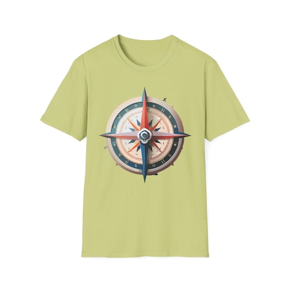 Compass T Shirt, Compass Shirt, Shirt with Compass, Navigator Shirt