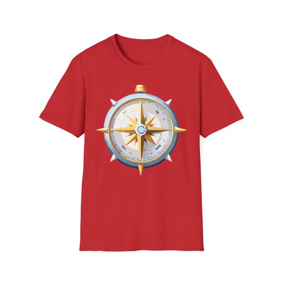 Compass T Shirt, Compass Shirt, Shirt with Compass, Navigator Shirt