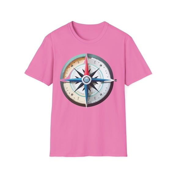 Compass T Shirt, Compass Shirt, Shirt with Compass, Navigator Shirt